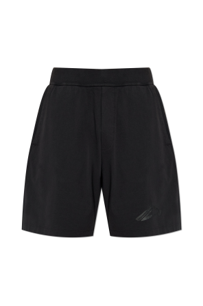 Balenciaga Shorts with embroidered logo | Men's Clothing